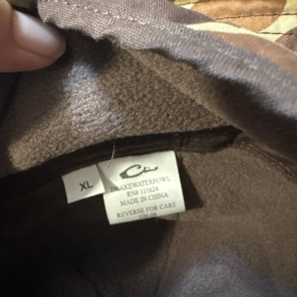 Drake Waterfowl Duck Camo Bucket Hat XL Cotton Blend Hunting Cap - Picture 4 of 4